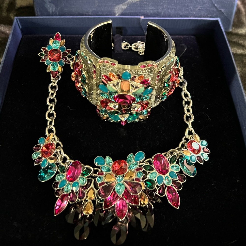 Swarovski Cardinal Ring, cuff & necklace 2015 edition